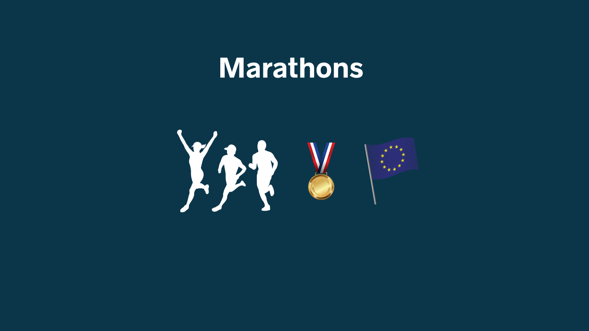6 marathons en Europe pour réaliser une performance