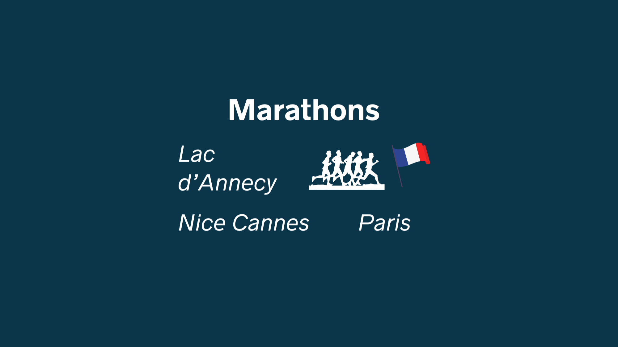 3 Marathons à courir au moins une fois en France