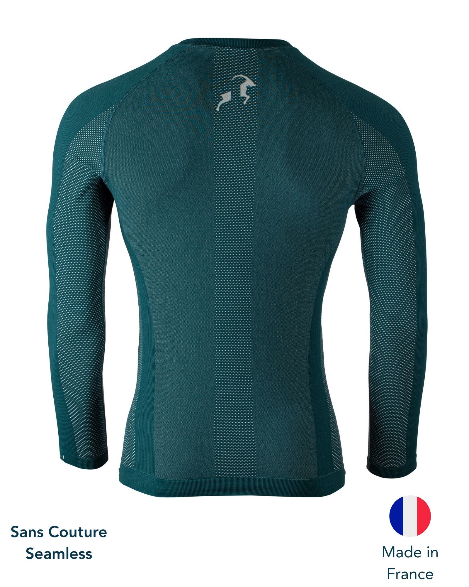 T-SHIRT SEAMLESS HOMME <BR> MANCHES LONGUES
