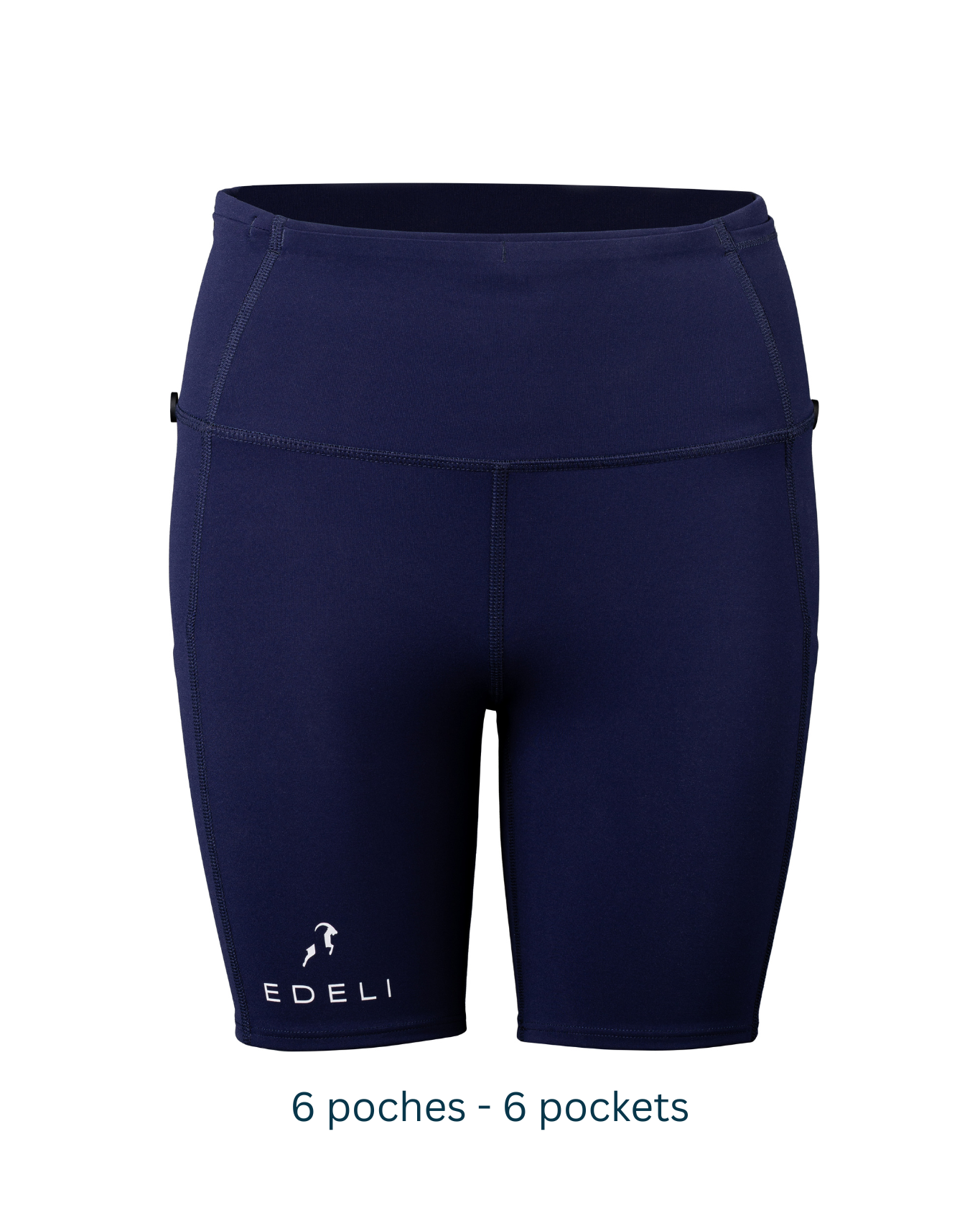 Cuissard Innovant de Trail Running & Running Femme <BR> 6 Poches, Ceinture Intégrée, Maintien Musculaire