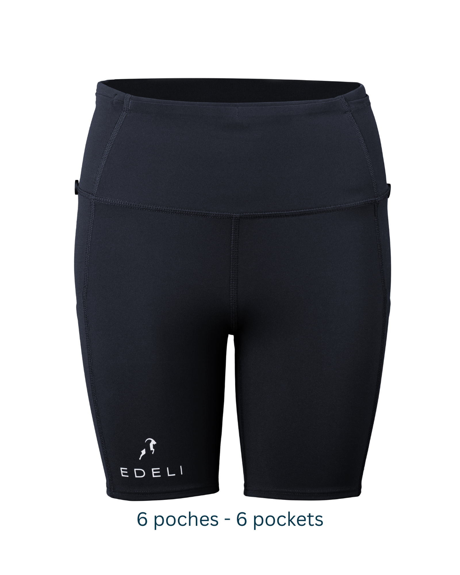 Cuissard Innovant de Trail Running & Running Femme <BR> 6 Poches, Ceinture Intégrée, Maintien Musculaire