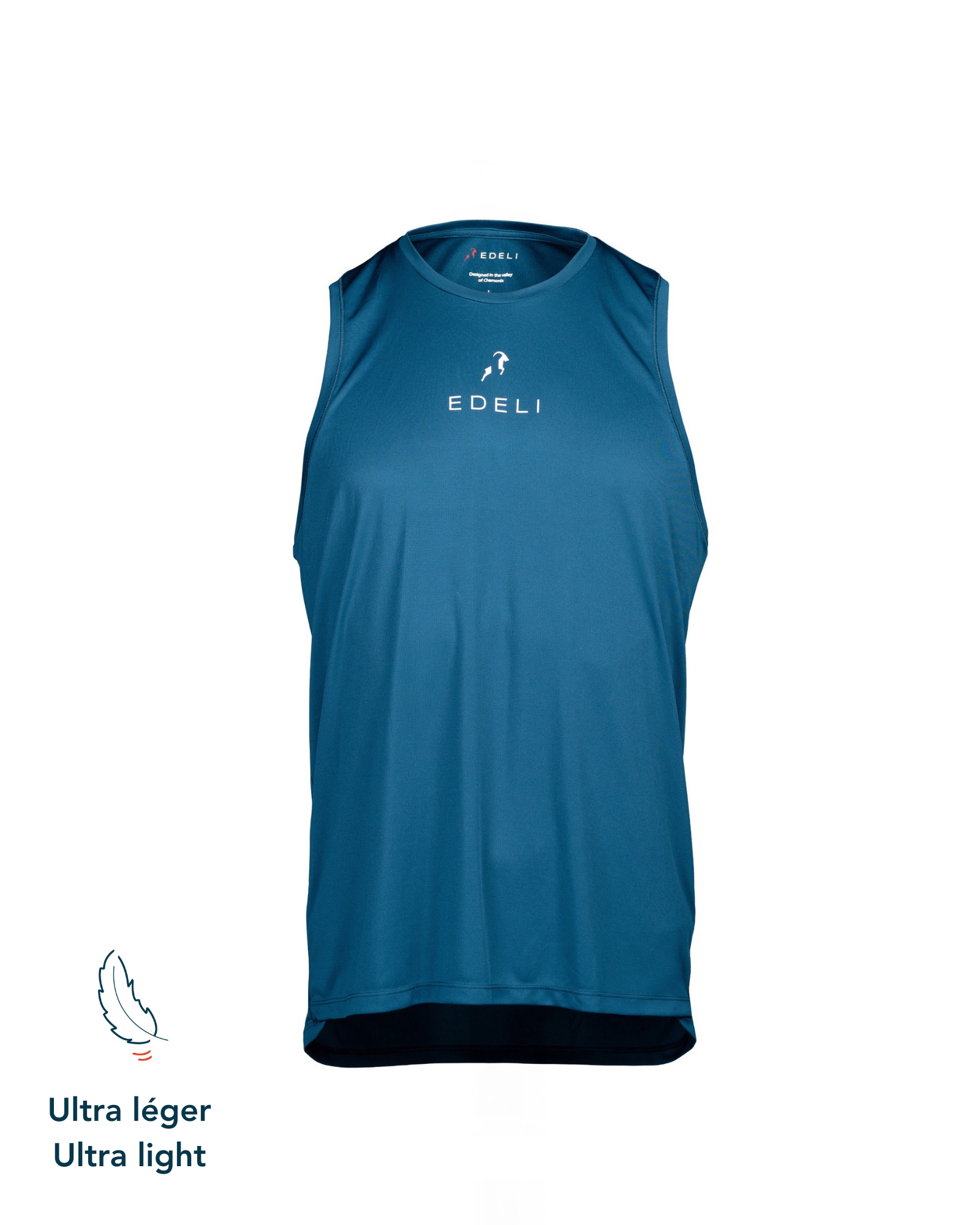 Débardeur de Running Homme Ultra Léger <BR> 100% Confort : Respirant, Anti-Odeur et UPF 50+