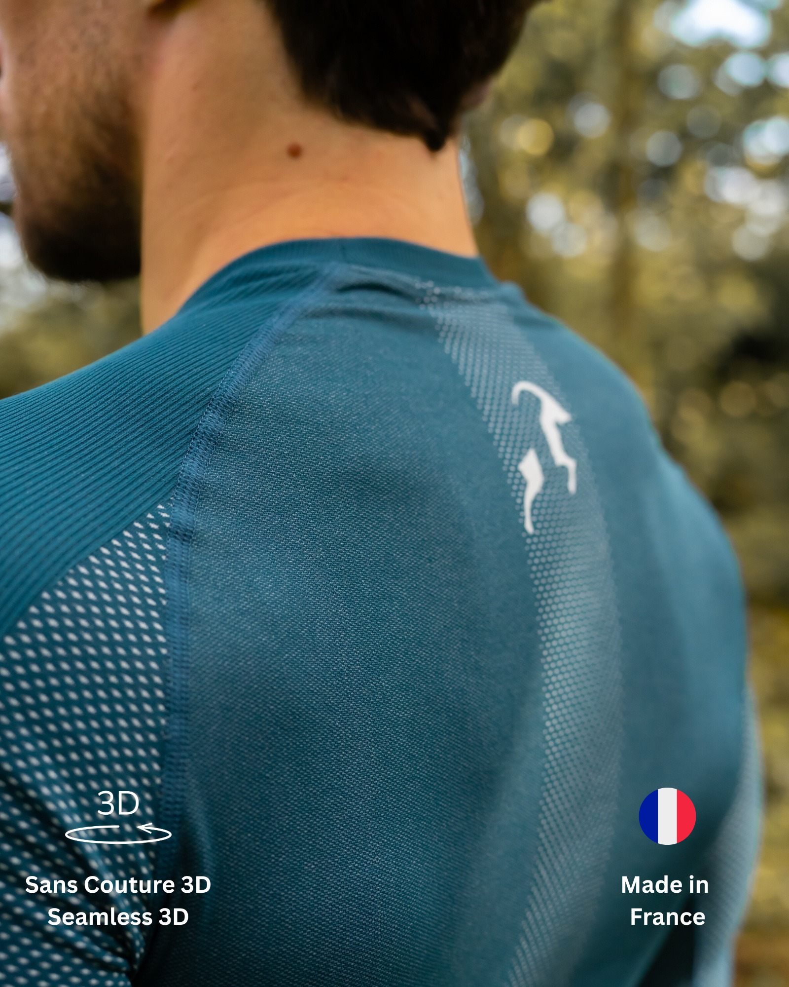 MEN'S SEAMLESS T-SHIRT<br> LONG SLEEVES