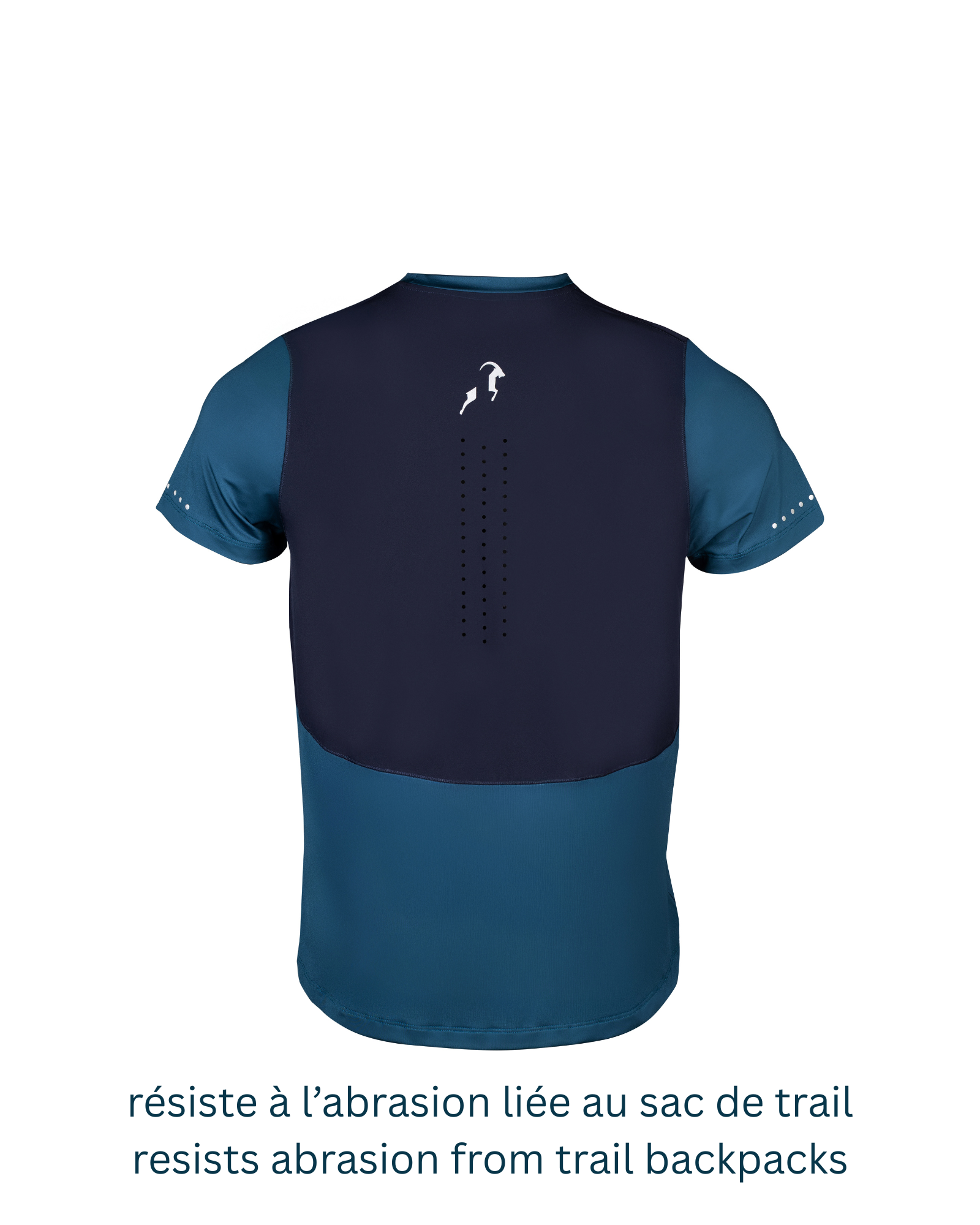 T-shirt Trail Homme <br> Résistant au Sac de Trail, Ultra-Léger et Anti-Odeur