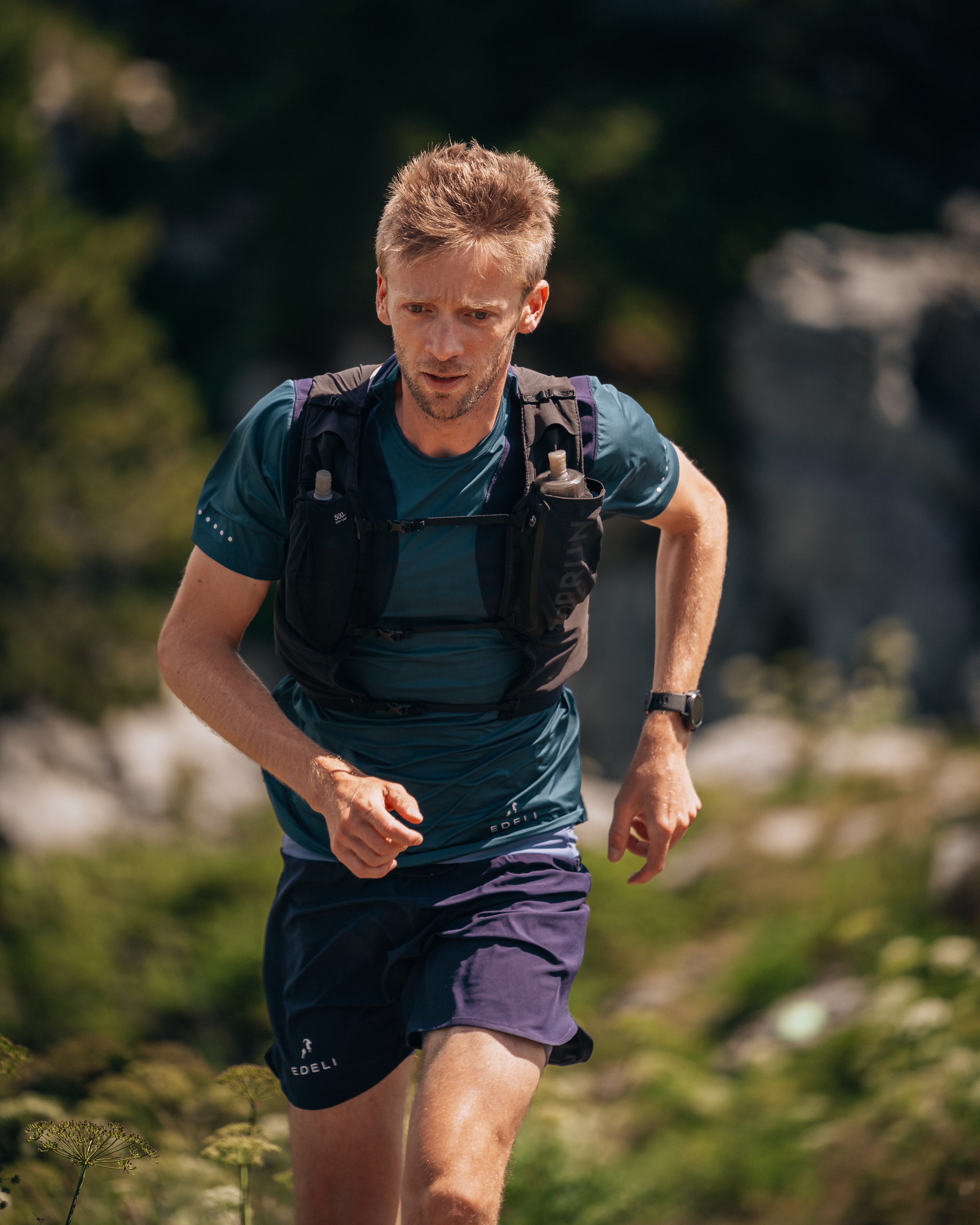 Technisches Trail-T-Shirt für Herren<br> LEICHT & BESTÄNDIG