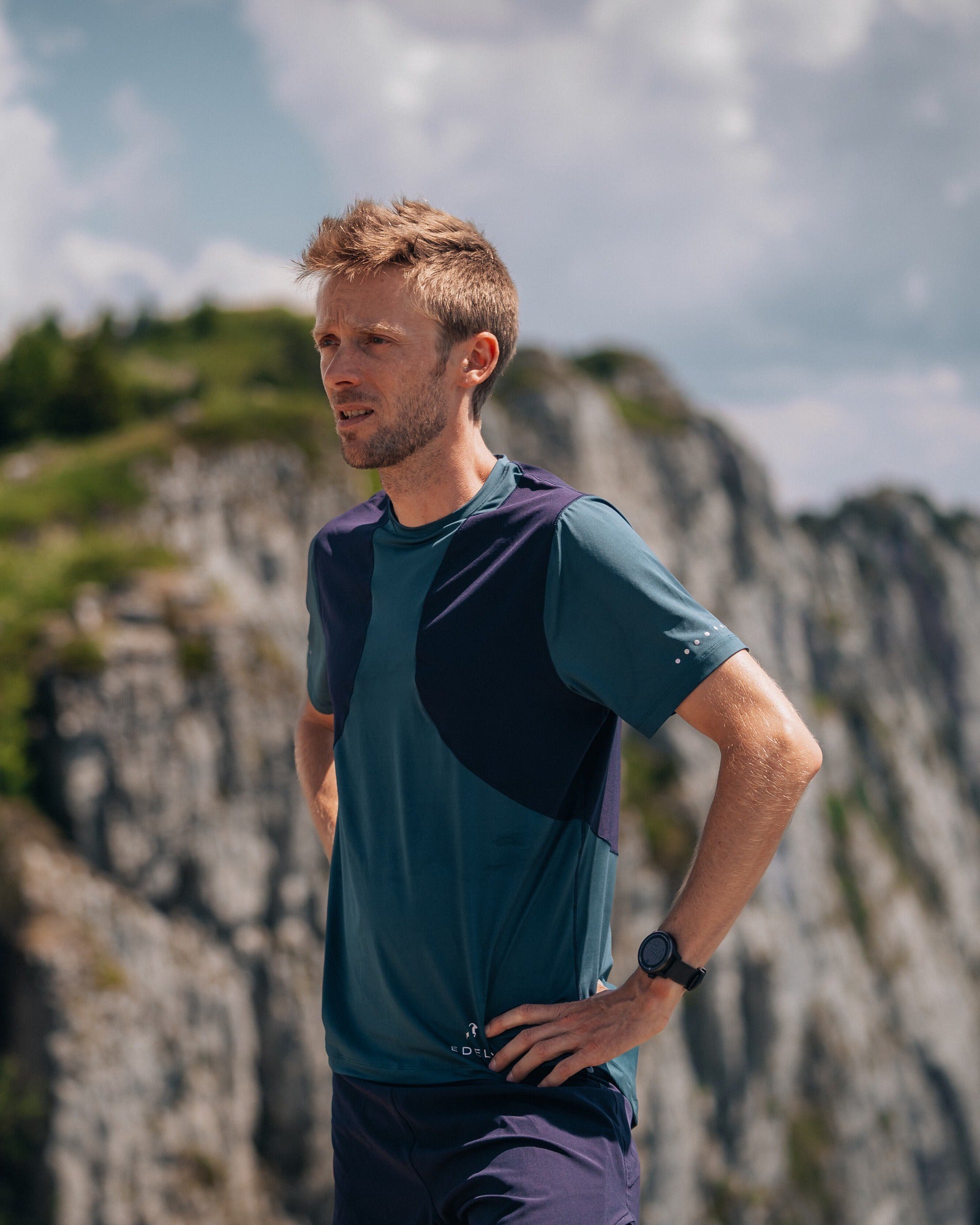 Technisches Trail-T-Shirt für Herren<br> LEICHT & BESTÄNDIG