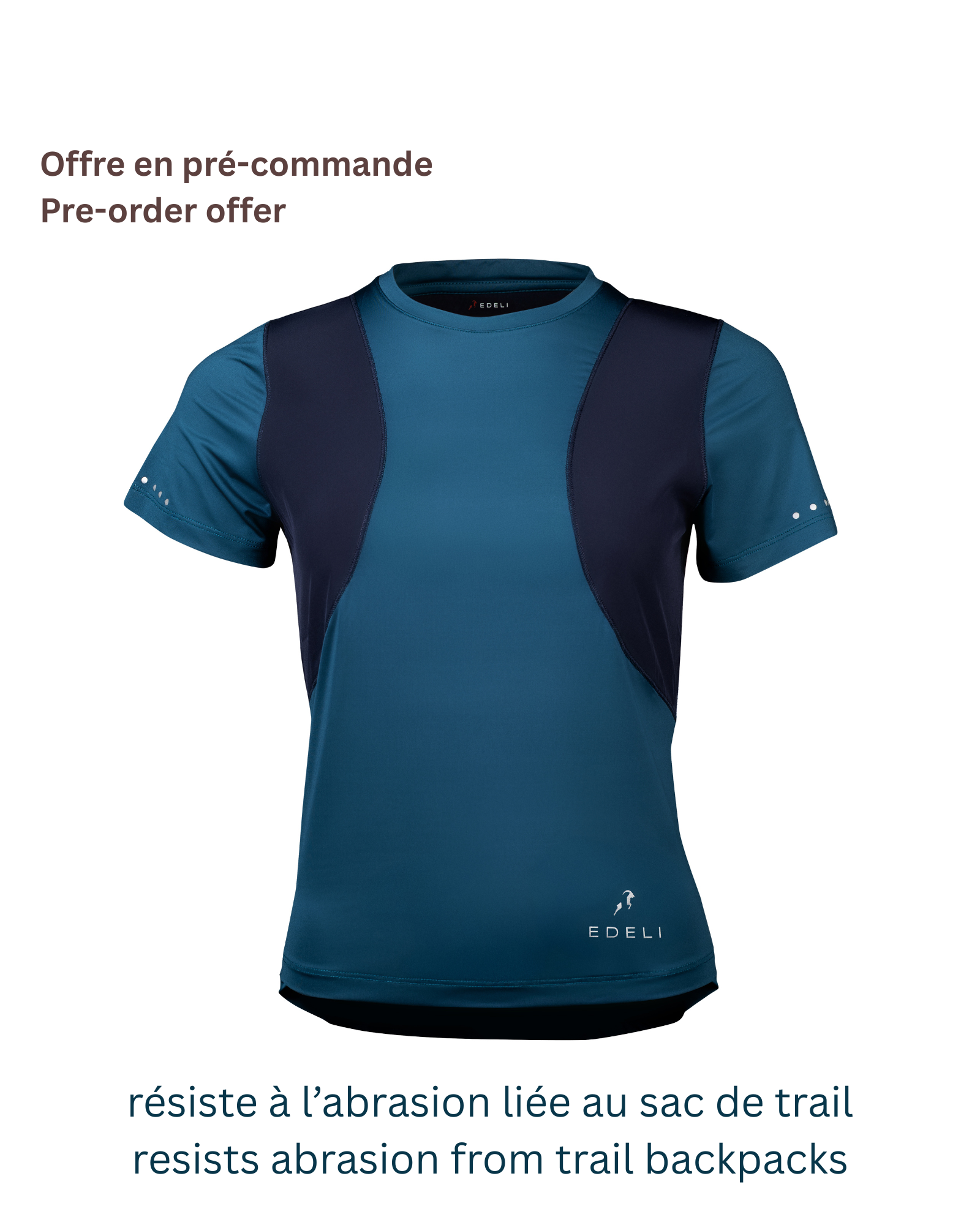 Women's Trail T-shirt<br> Trail Bag Resistant, Ultra-Lightweight and Odor-Proof