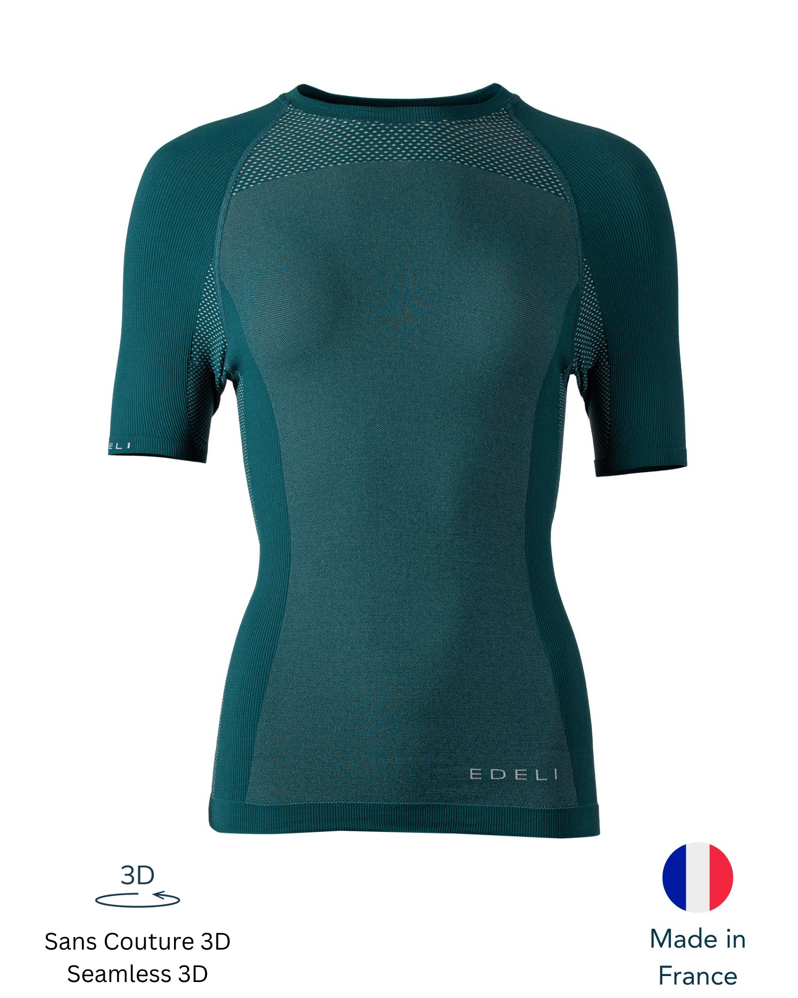 WOMEN'S SEAMLESS T-SHIRT<br> SHORT SLEEVES