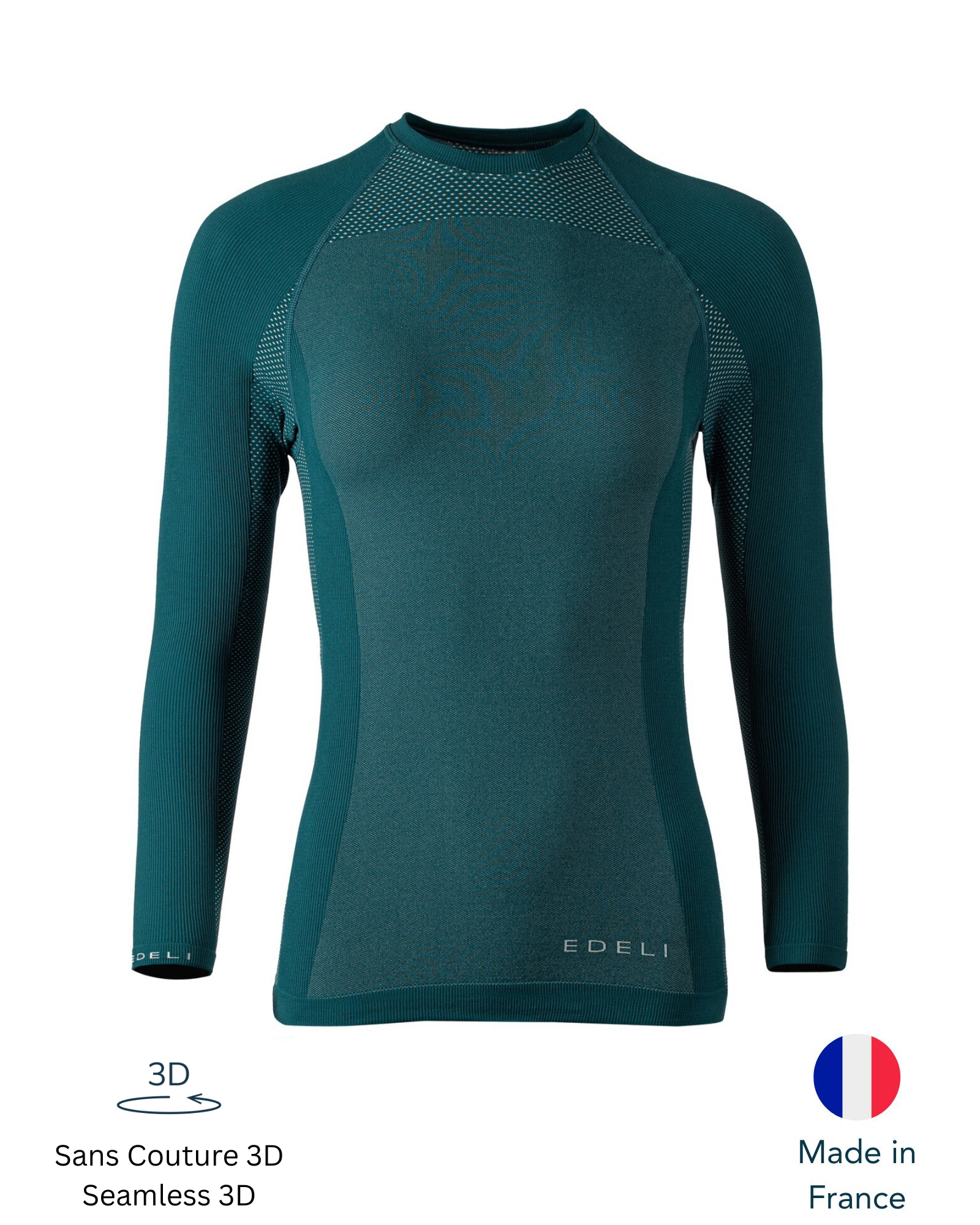 WOMEN'S SEAMLESS T-SHIRT<br> LONG SLEEVES