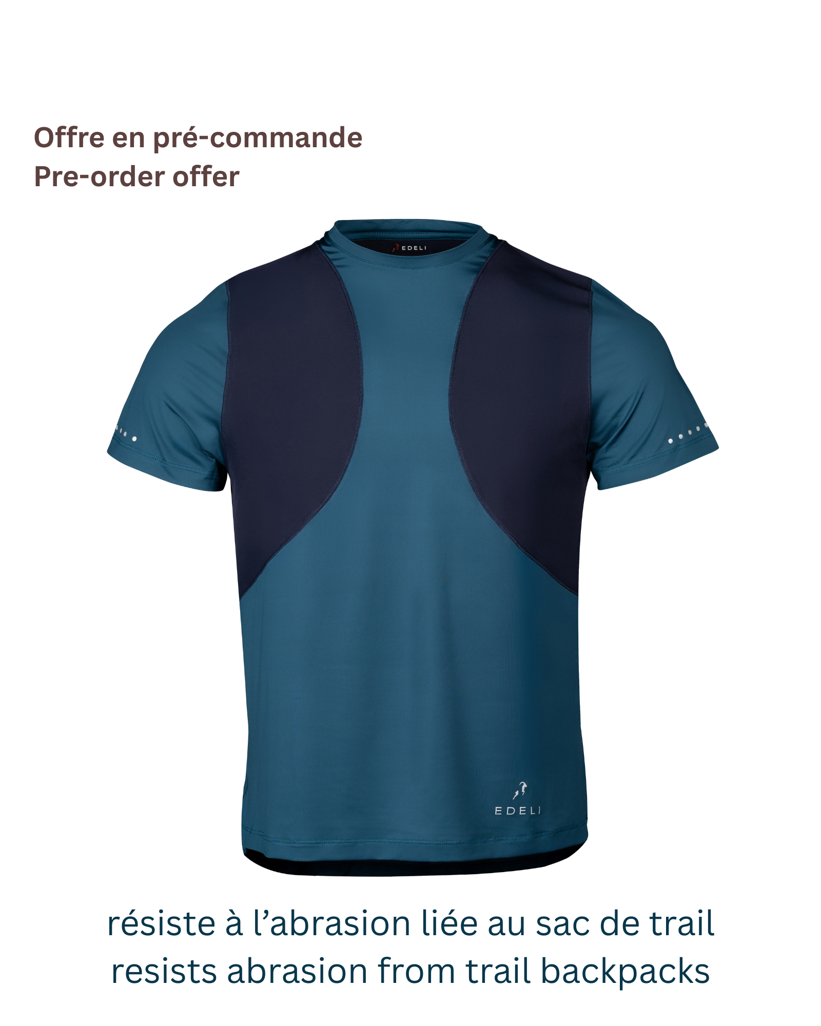 Men's Trail T-shirt<br> Trail Bag Resistant, Ultra-Lightweight and Odor-Proof
