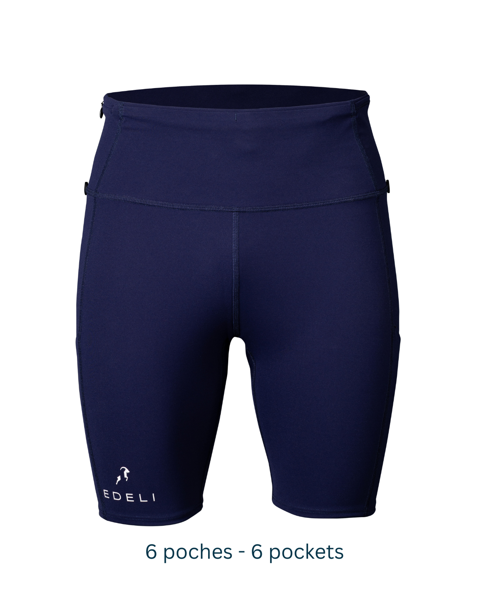 Cuissard Innovant de Trail Running & Running Homme <BR> 6 Poches, Ceinture Intégrée, Maintien Musculaire